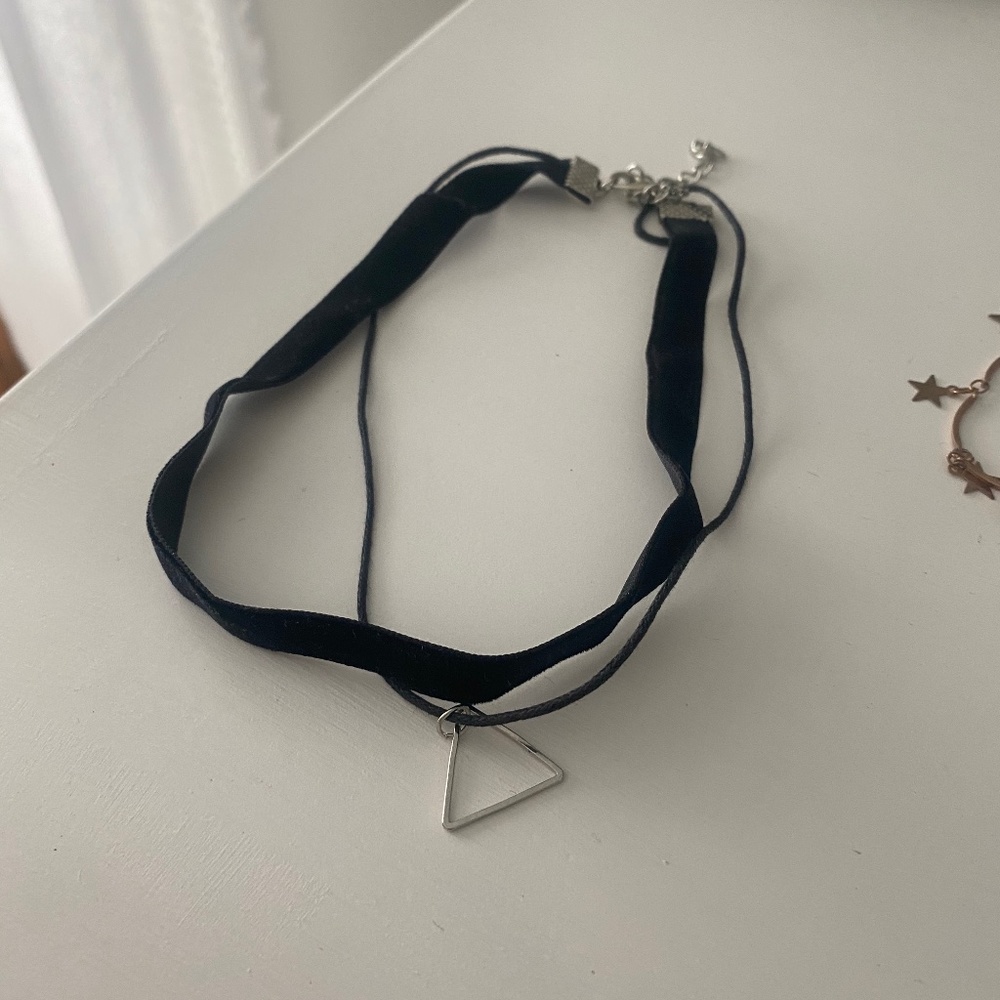 Black Velvet Choker Necklace